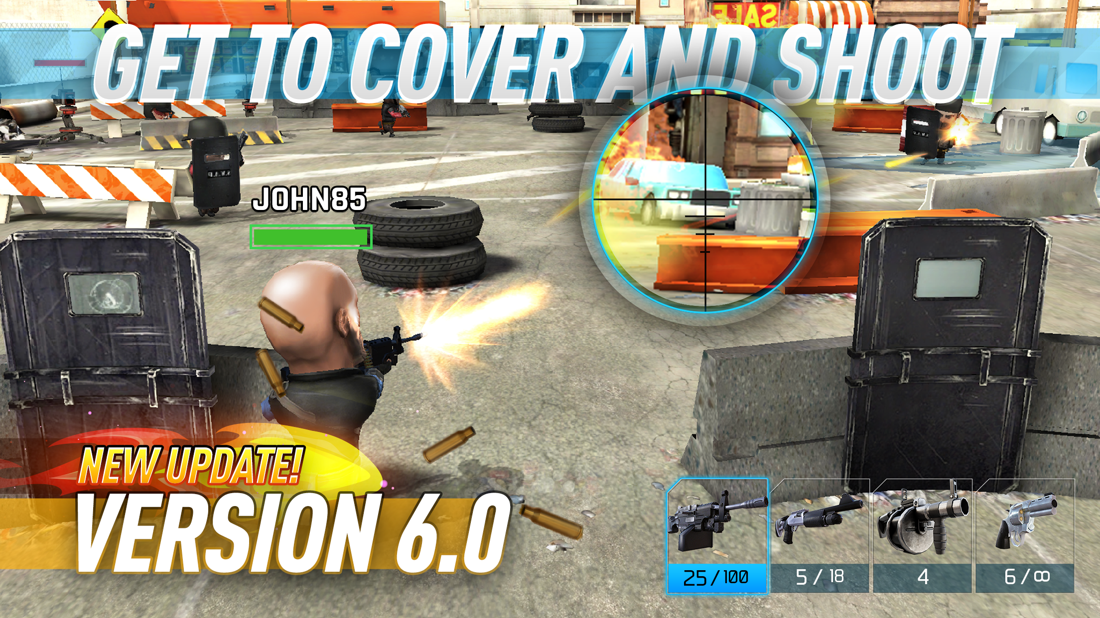 Скриншот игры WarFriends: PvP Shooter Game