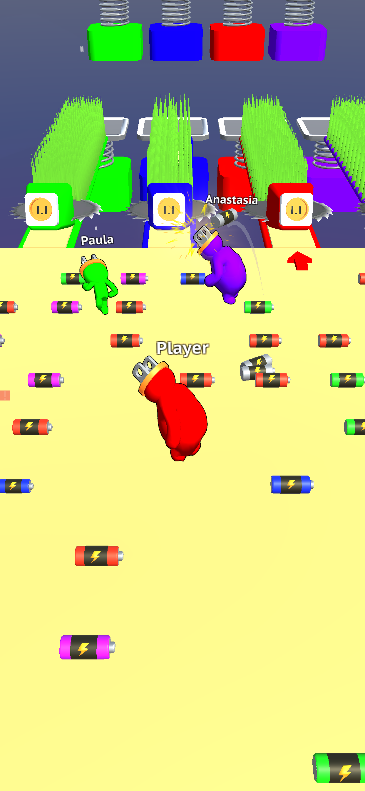 Plug Head Race Game Screenshot