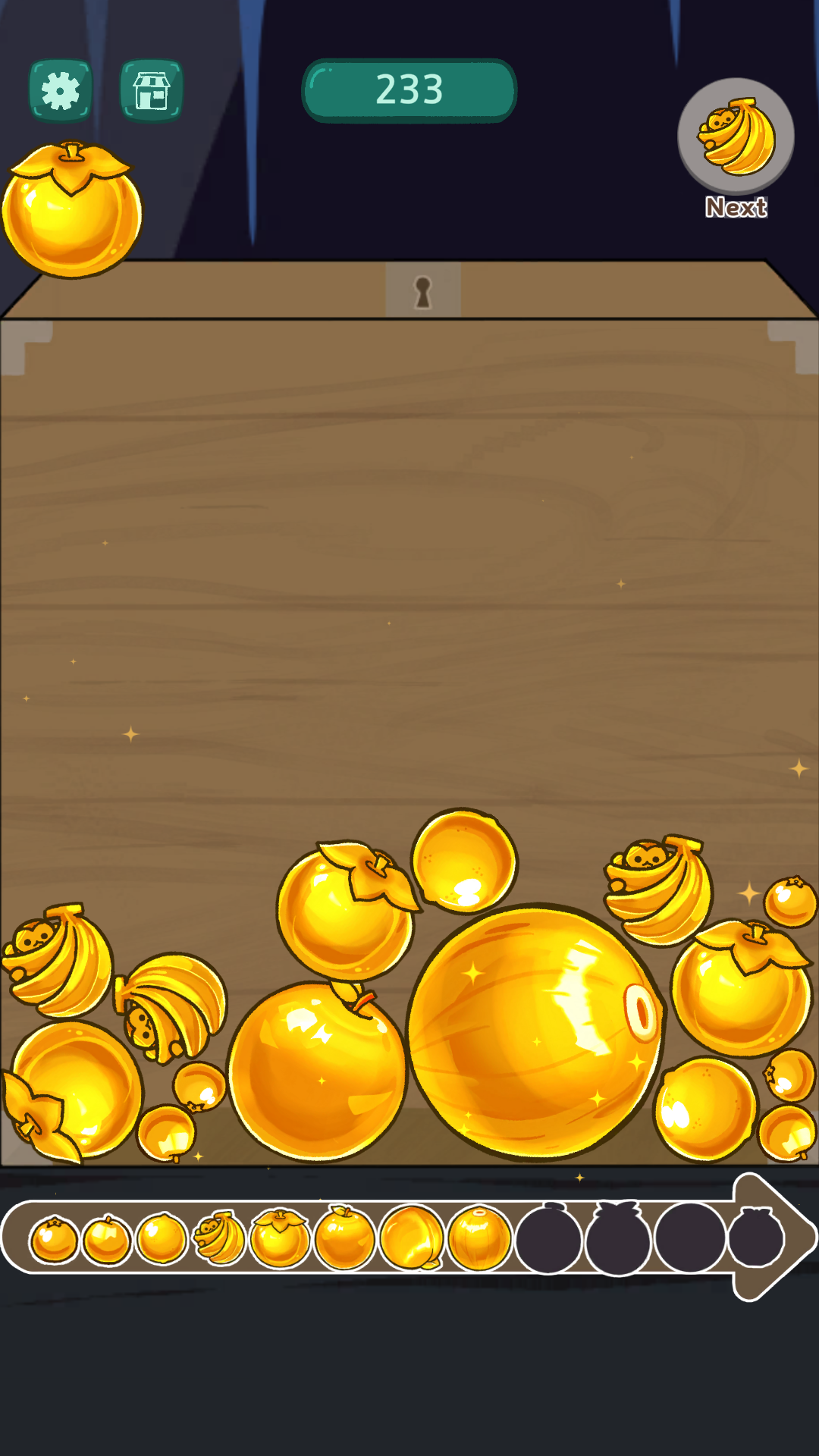 Скриншот игры QS Monkey Land : Fruit Merge