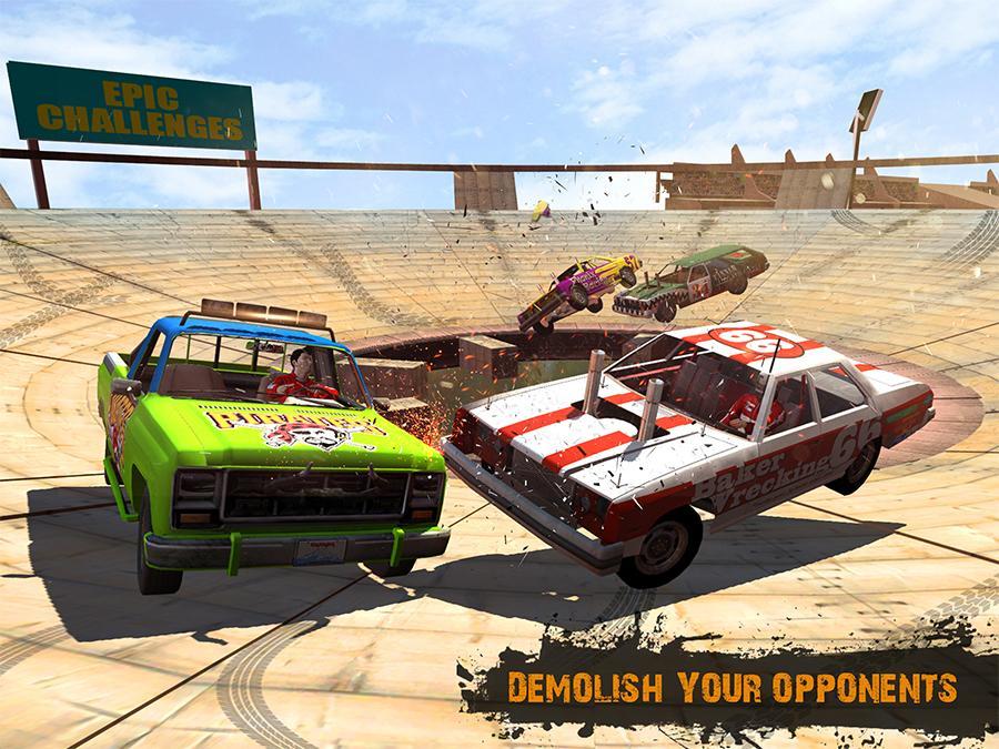 Whirlpool Demolition Derby Car screenshot game