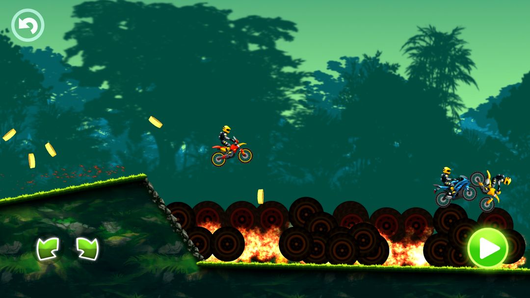 Jungle Motocross Extreme Racing ภาพหน้าจอเกม