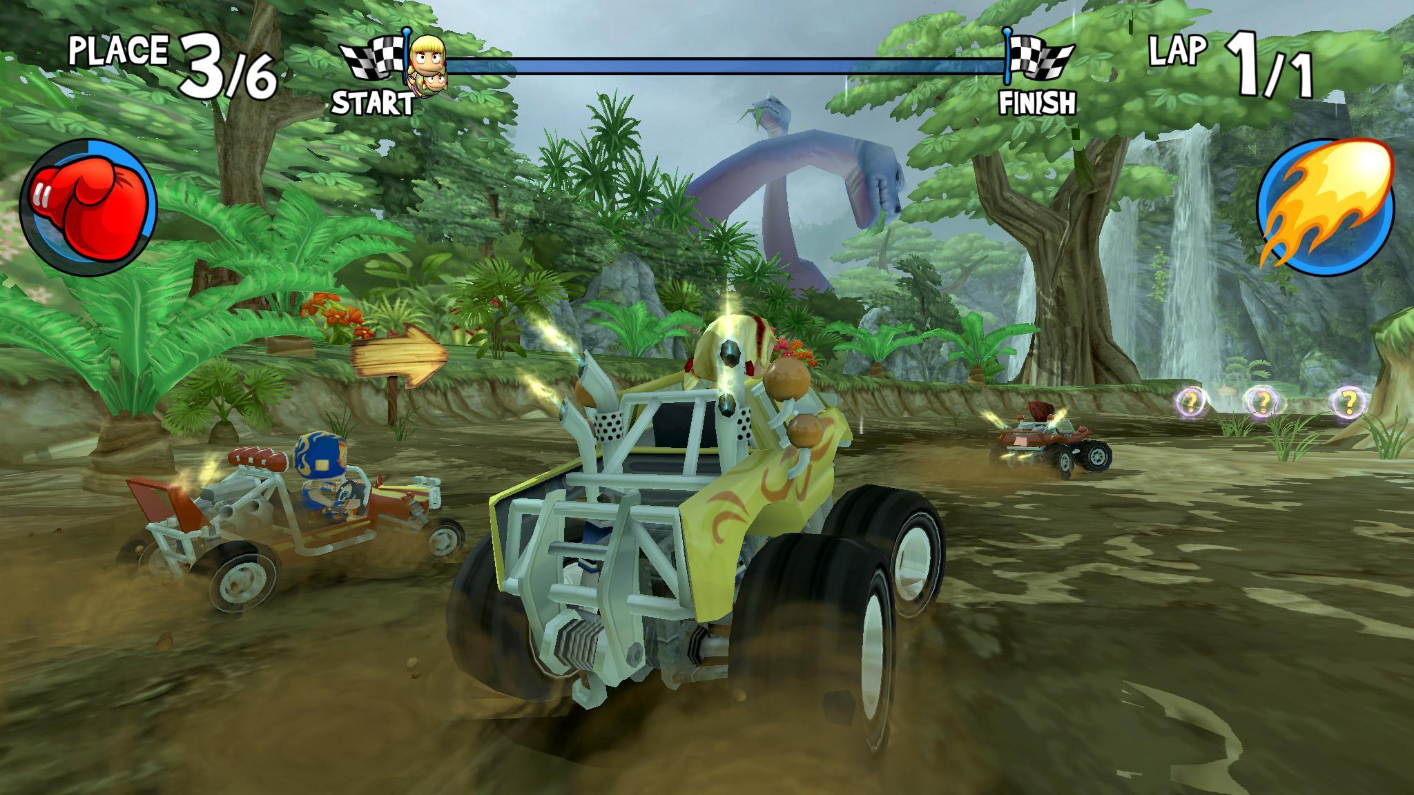 Beach Buggy Racing Game Screenshot
