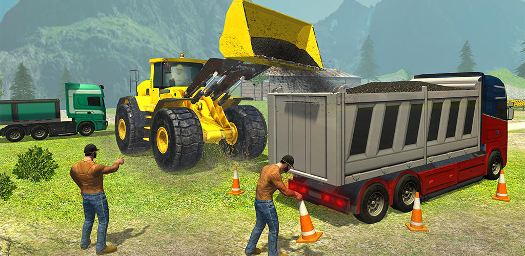 Captura de Tela do Vídeo de Uphill Truck: Offroad Games 3D