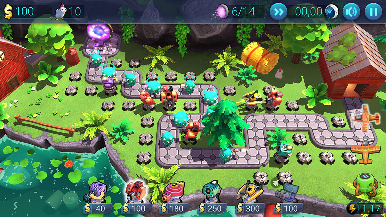 Screenshot 3 of Defenchick: tower defense 