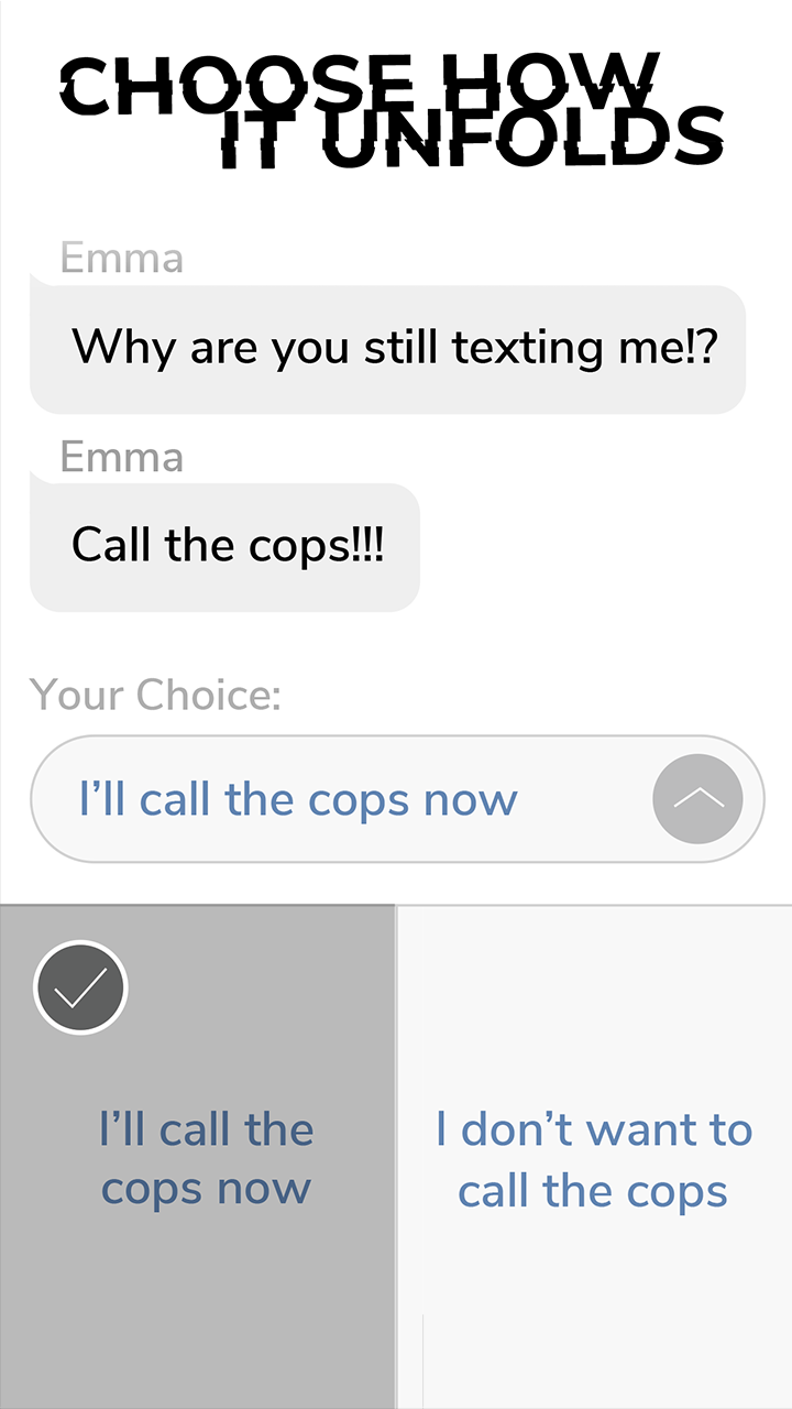 Cliffhanger - Chat Stories Game Screenshot