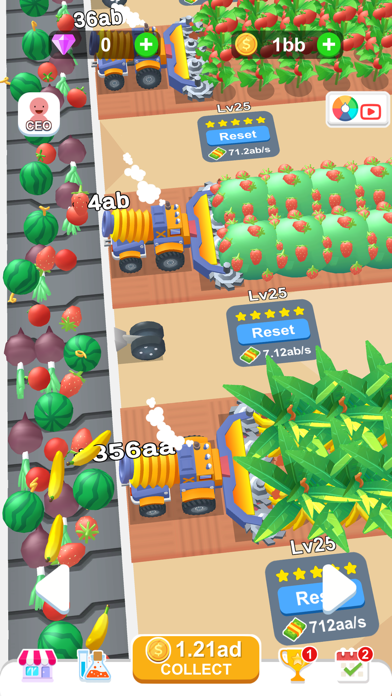 Harvest Rush 3D ภาพหน้าจอเกม