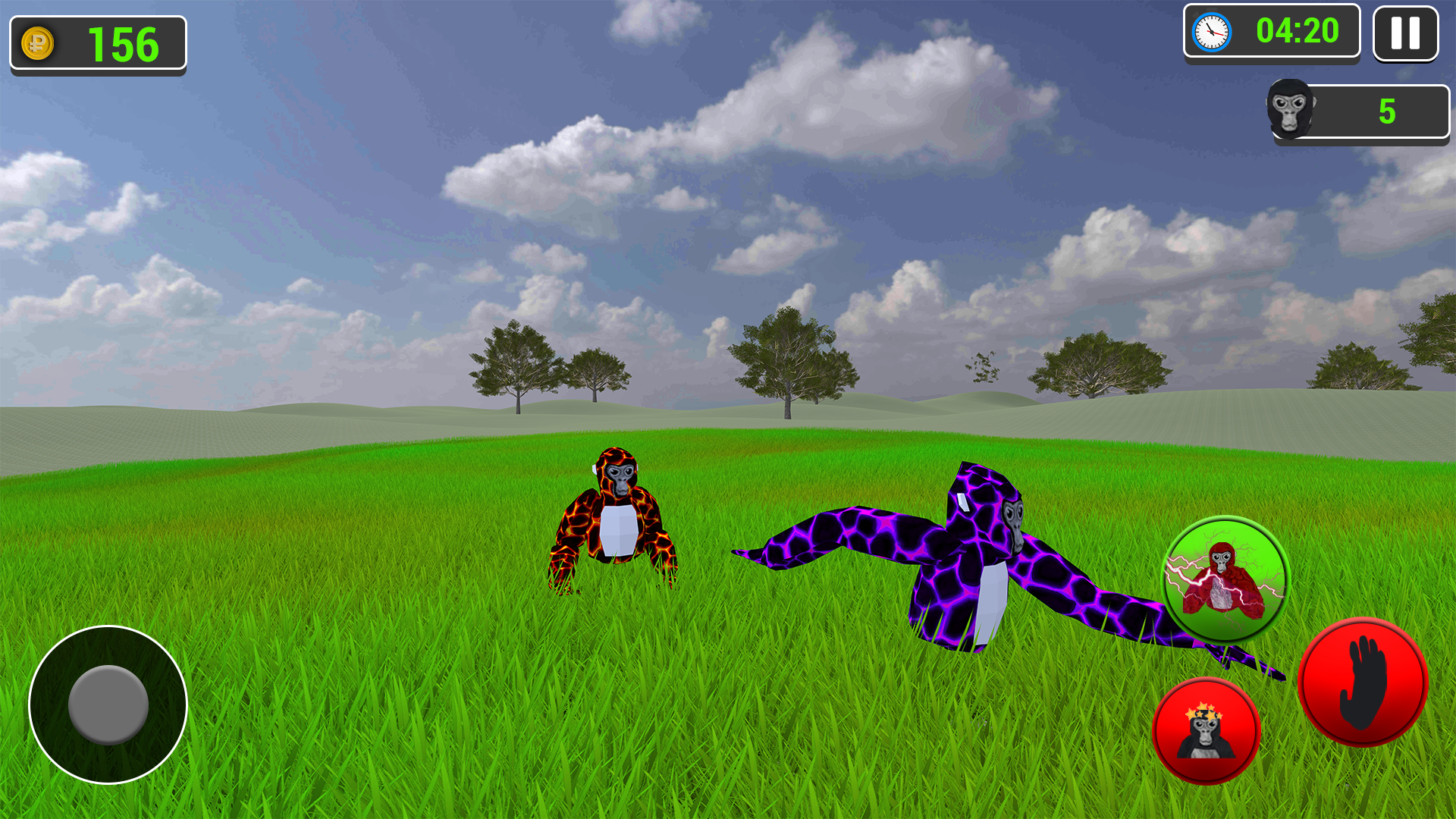 Gorilla Monkey Tag Survival 3D Game Screenshot