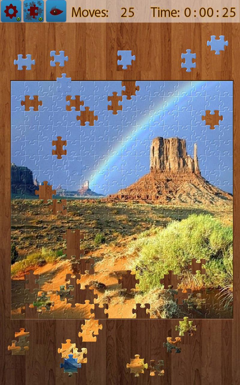Rainbow Jigsaw Puzzle Game Screenshot