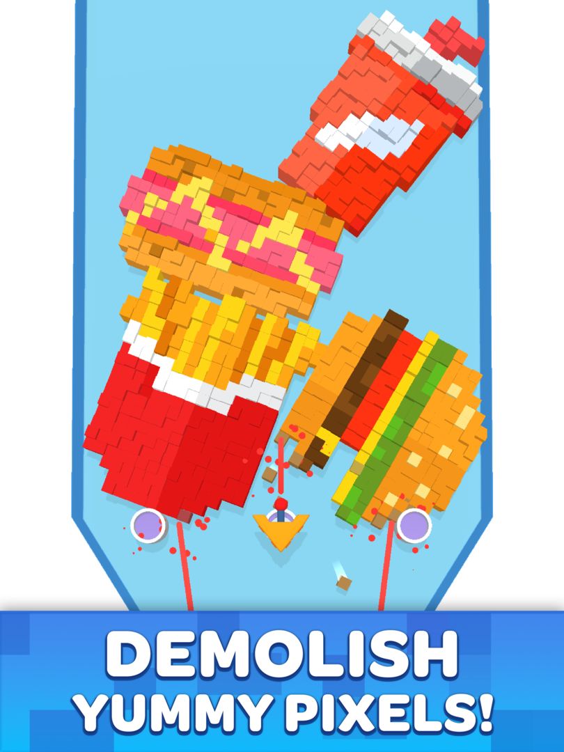Screenshot of Pixel Demolish