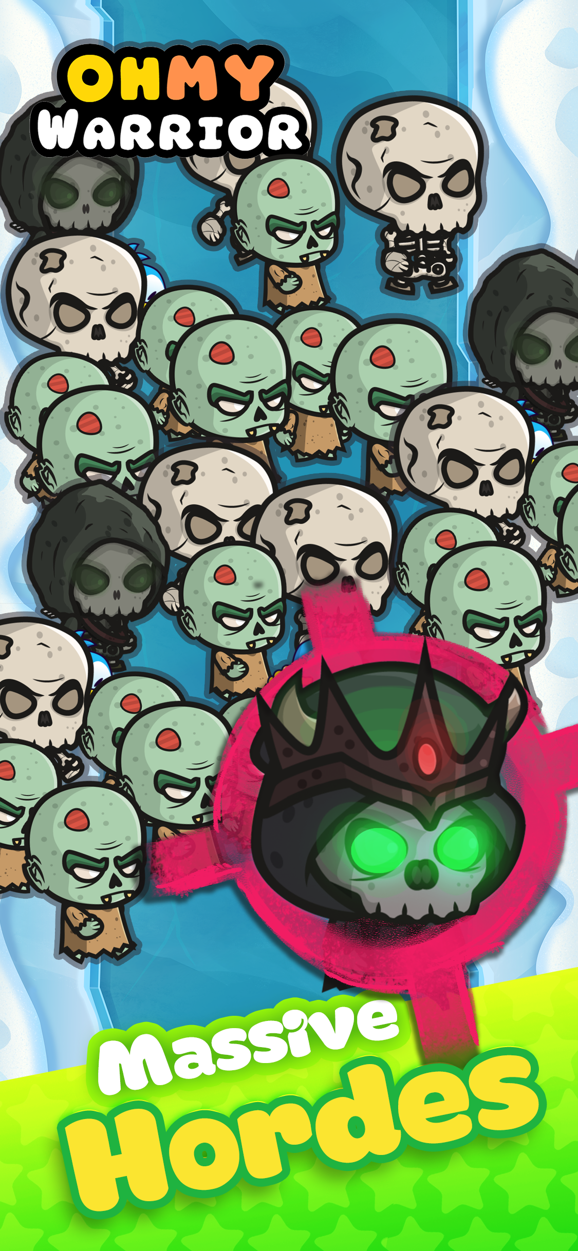 Captura de Tela do Jogo Oh My Warrior: Survivor