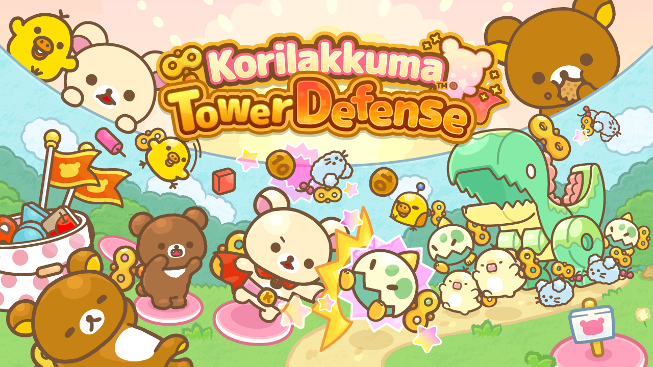 Korilakkuma Tower Defense 게임 스크린 샷