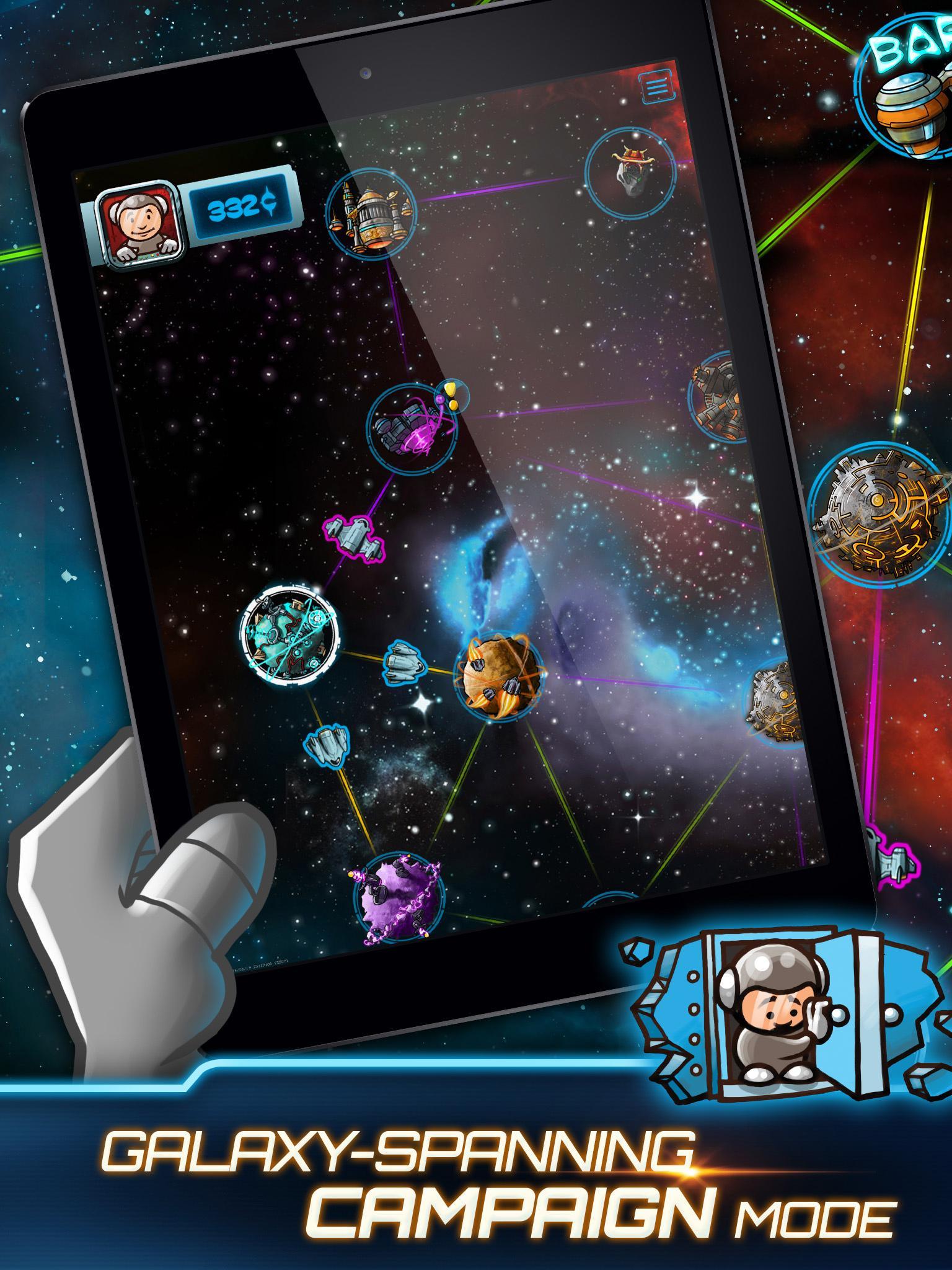 Screenshot of Galaxy Trucker