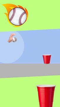 Take 12 chances throw the ball Game Screenshot