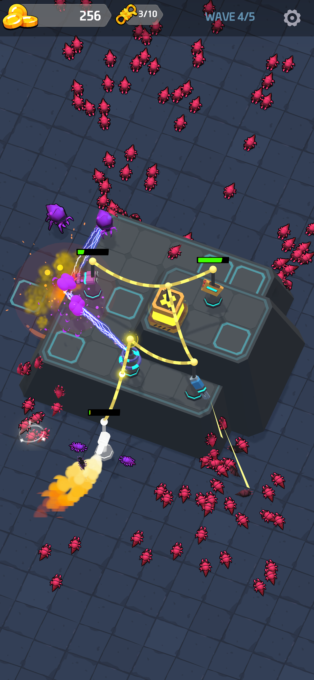 Wire Wars Game Screenshot