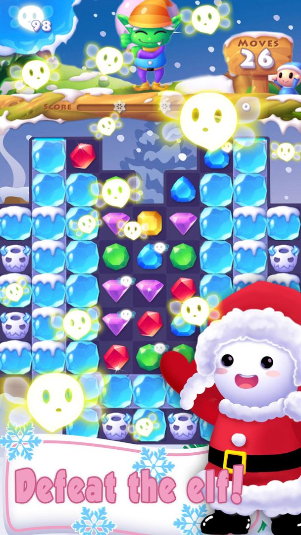 Screenshot of Ice Crush 2020 -Jewels Puzzle