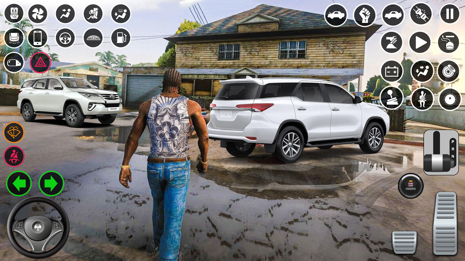 Fortuner Car Offroad Driving Game Screenshot