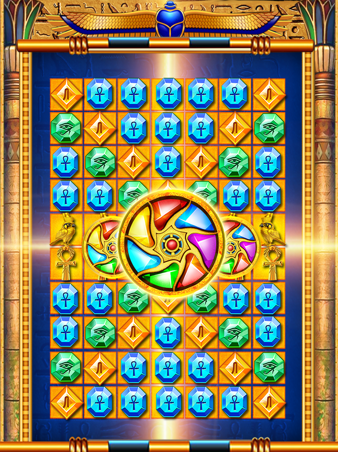 Temple Hunt Match 3 Game Screenshot