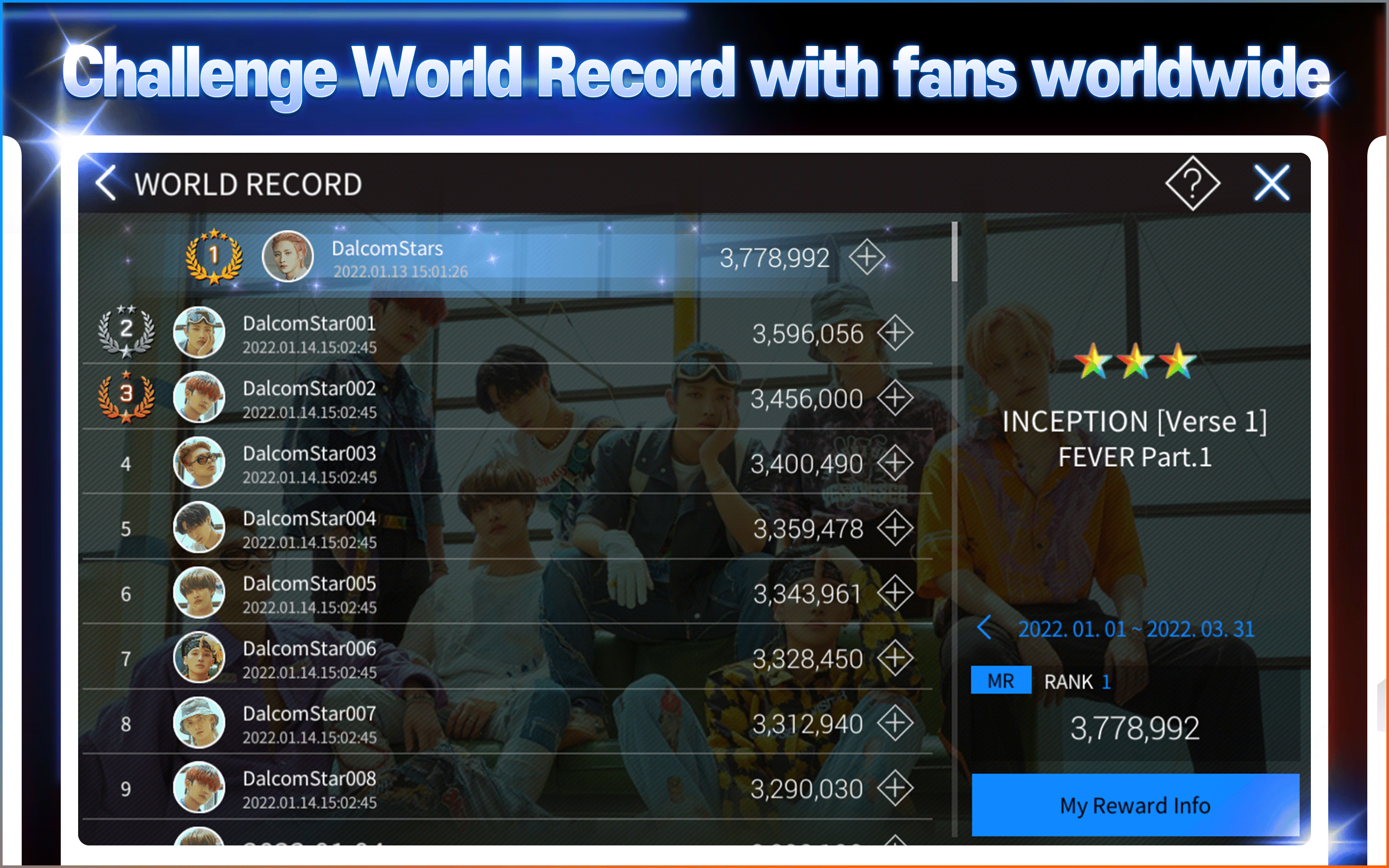 SUPERSTAR ATEEZ Game Screenshot