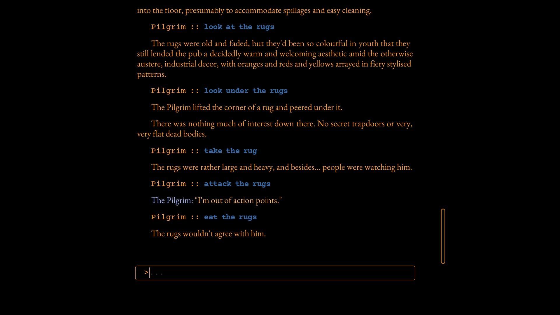 The Pilgrimage screenshot game