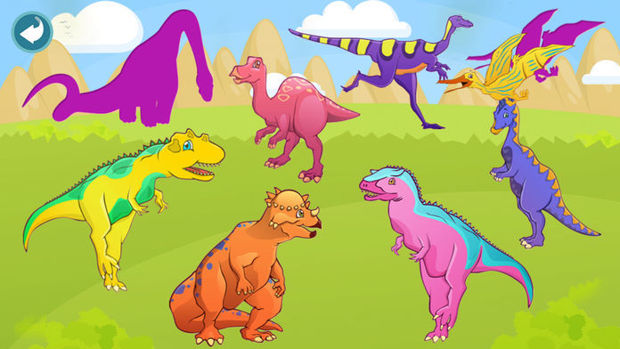 Screenshot of Dinosaur Puzzle Dino Game Kids