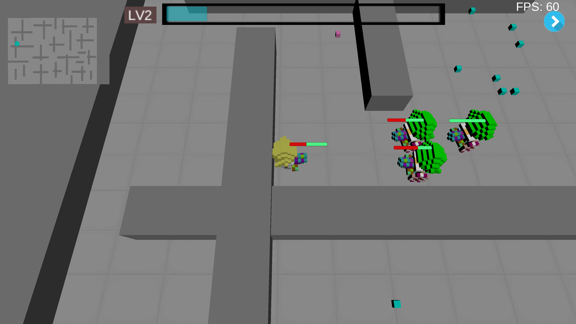 炮手大作战 Game Screenshot