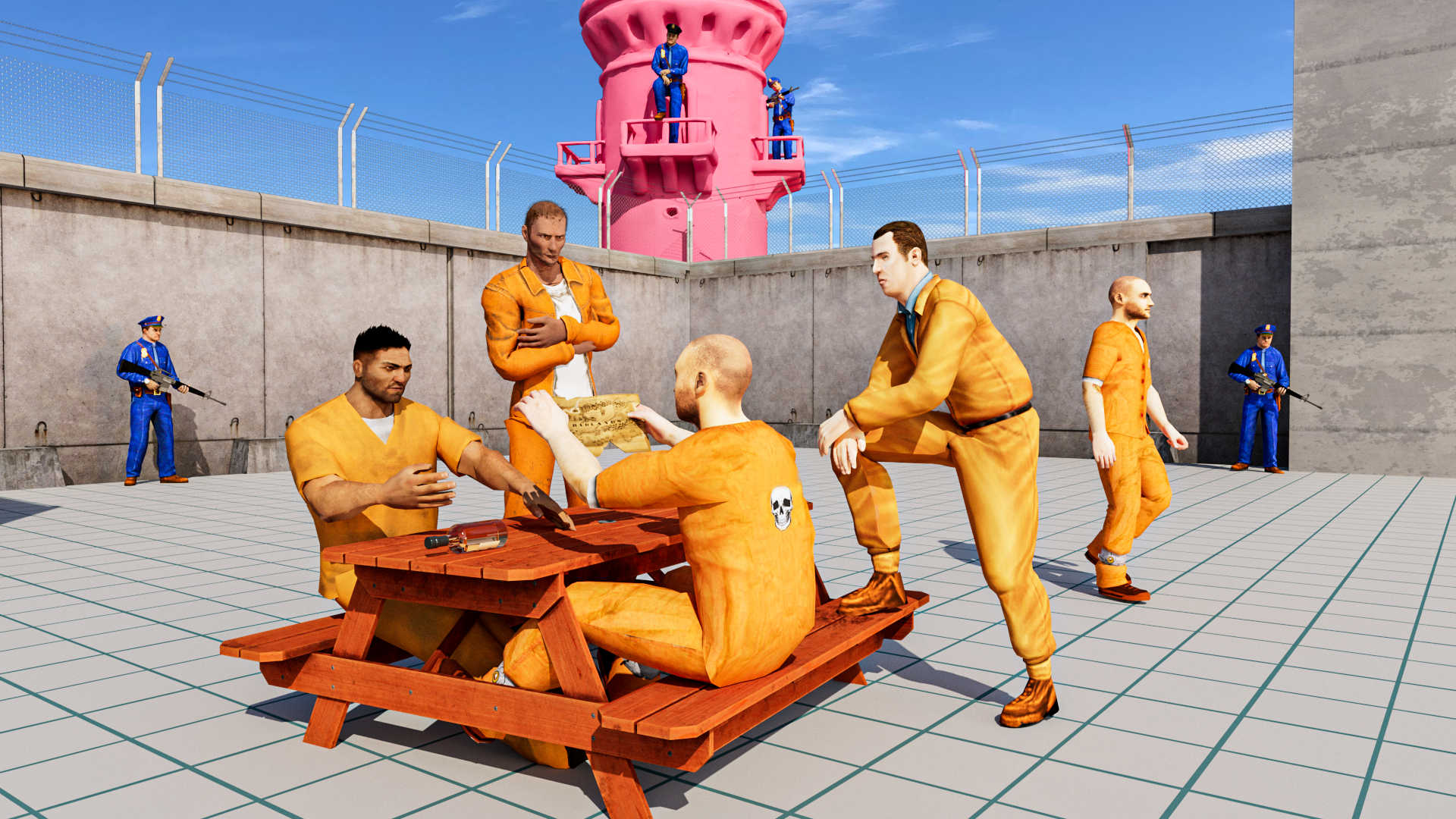 Jail Break Prison escape game Game Screenshot