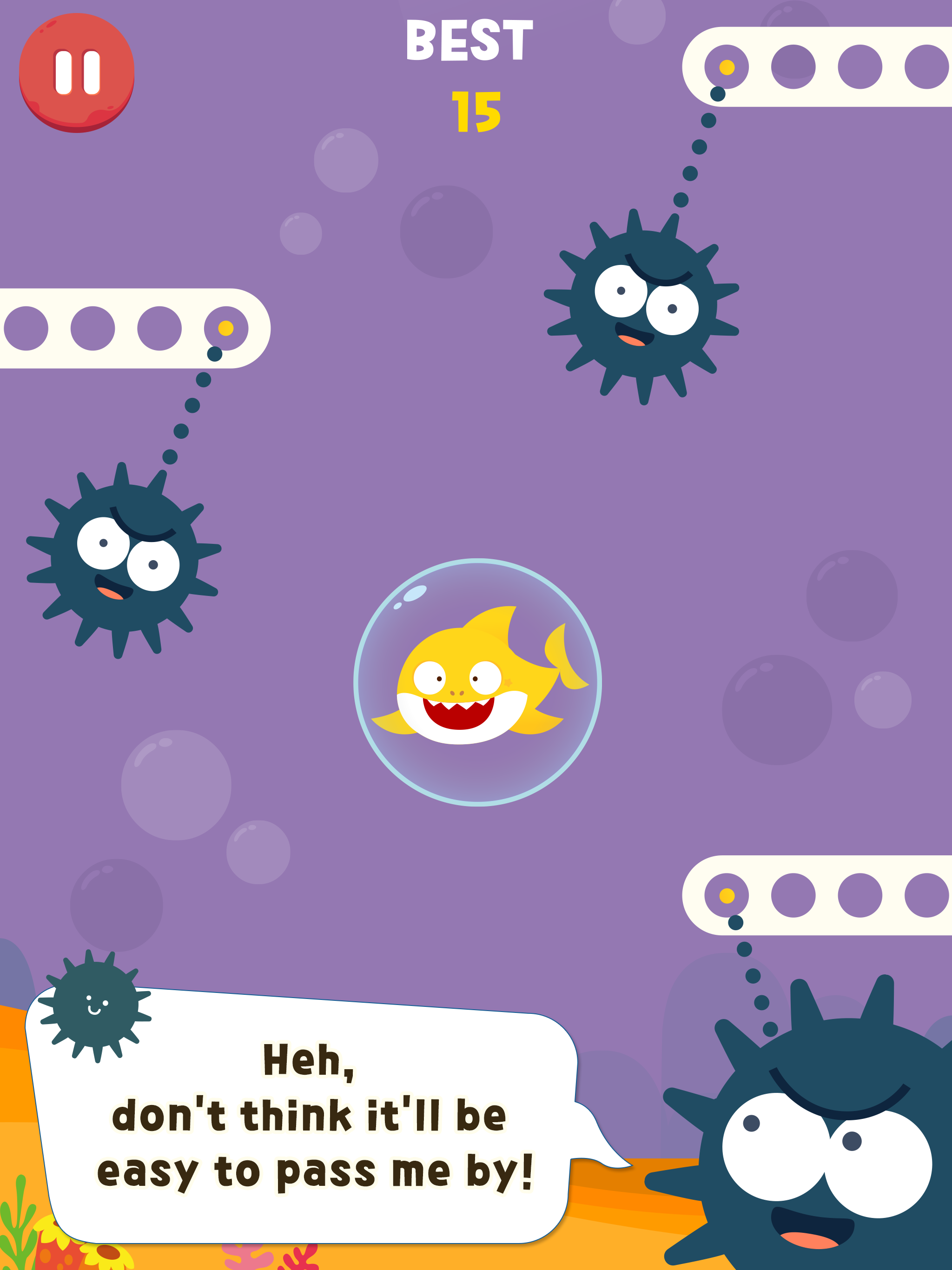 Baby Shark UP Game Screenshot