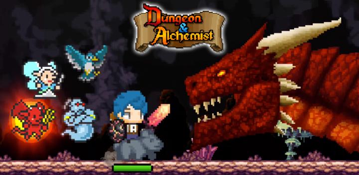 Banner of Dungeon & Alchemist Pixel RPG 1.5.2