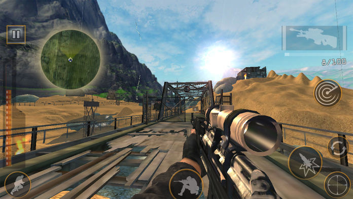 Screenshot of IGI Commando Jungle Strike 3D