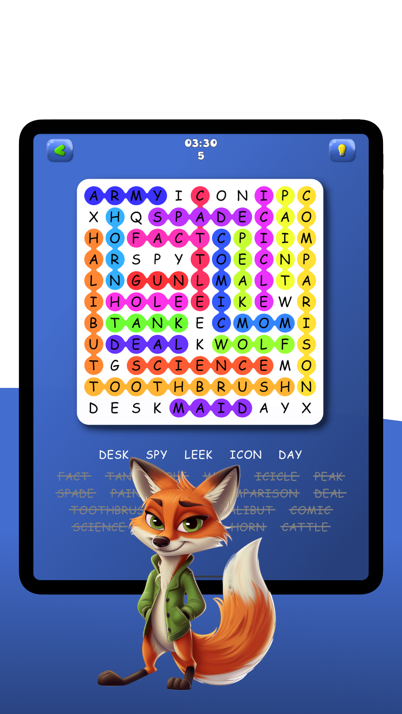 Word Search Game Screenshot