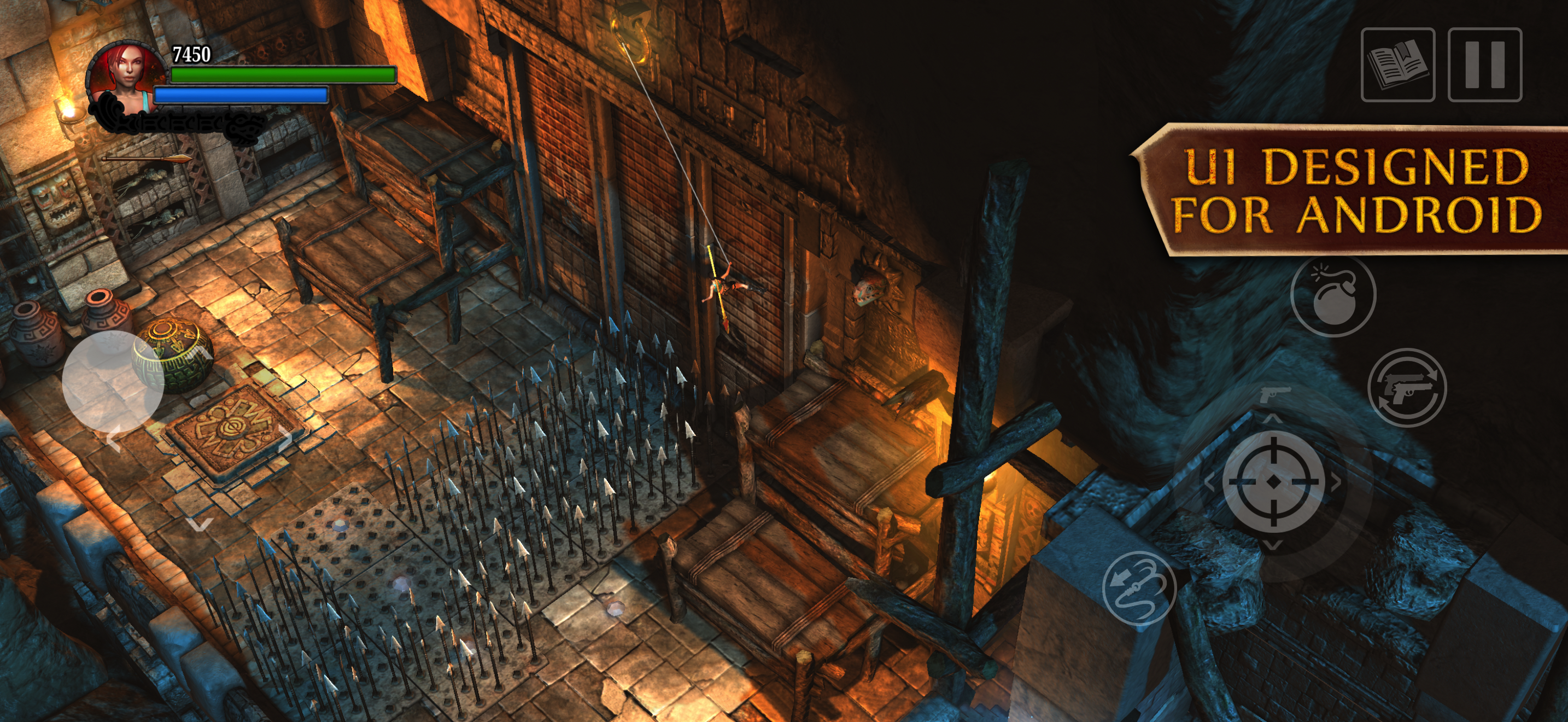 Lara Croft: Guardian of Light Game Screenshot