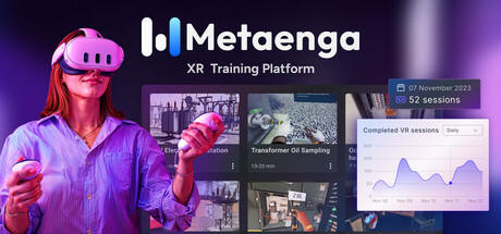 Banner of Metaenga — XR Training Platform 