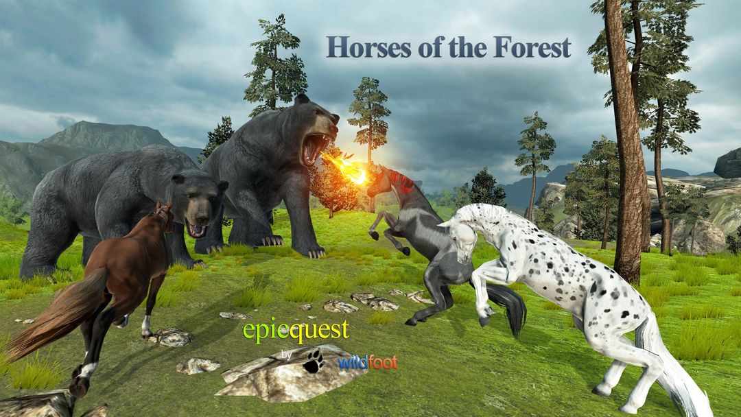 Screenshot of Horses of the Forest