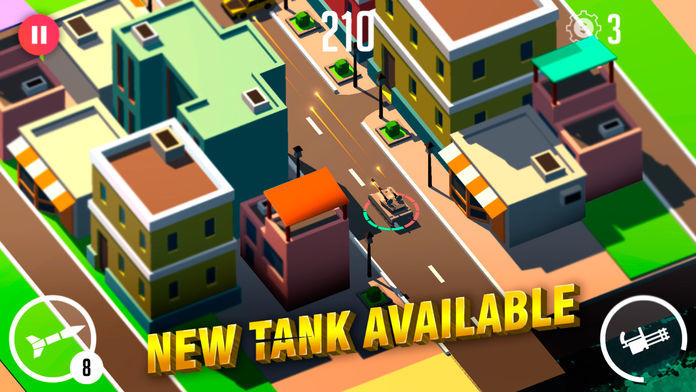 Trail Of Tank ゲームのスクリーンショット