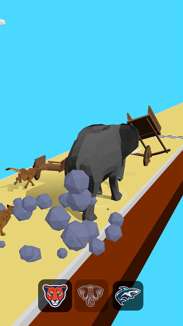 Animal Transform: Epic Race 3D screenshot game
