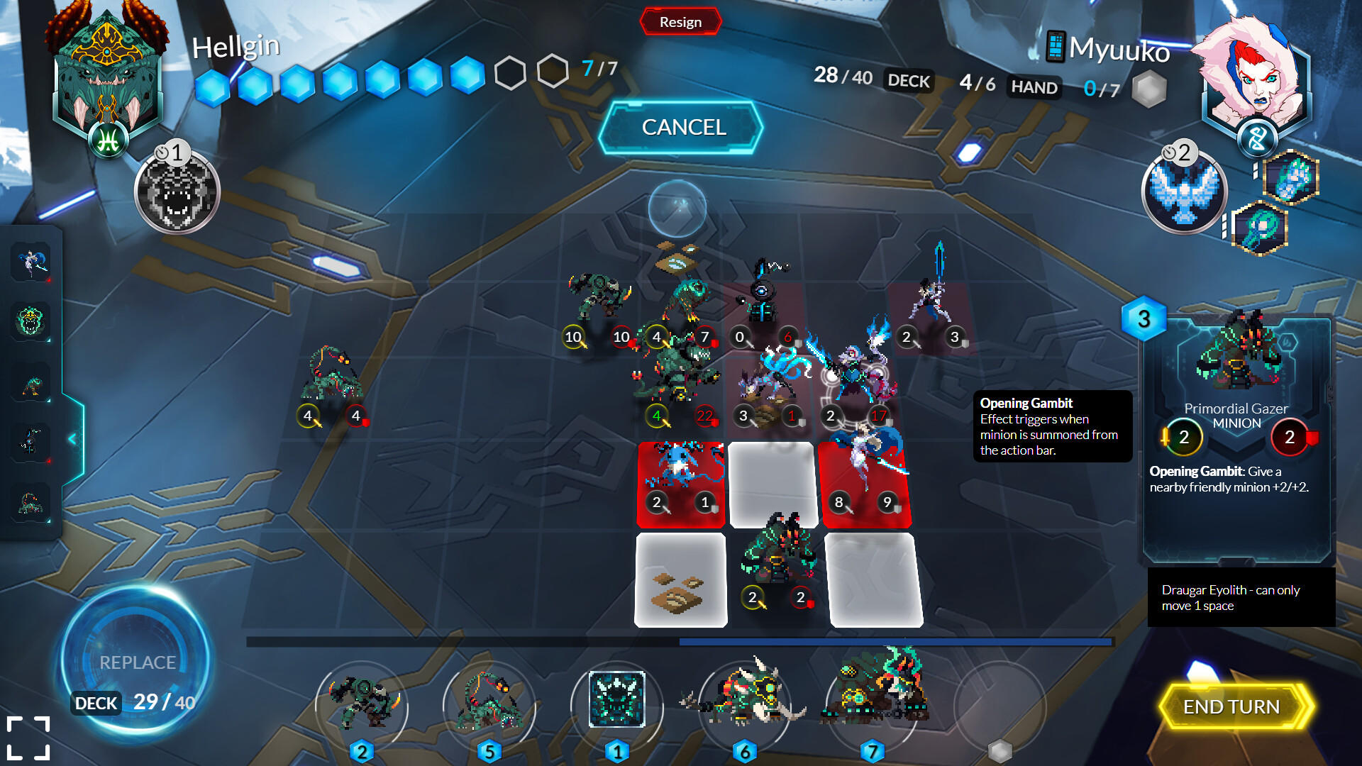 Duelyst GG screenshot game