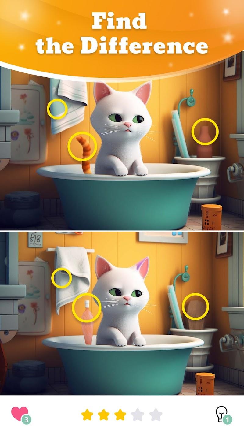 Скриншот игры Find Five: Find the difference