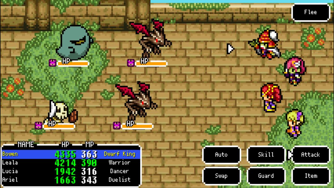 RPG Dragon Sinker 게임 스크린 샷
