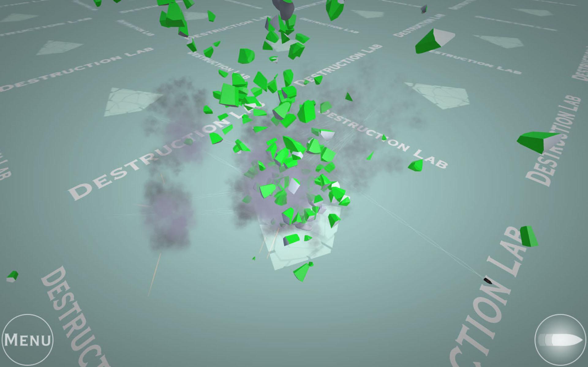 Destruction Lab Game Screenshot