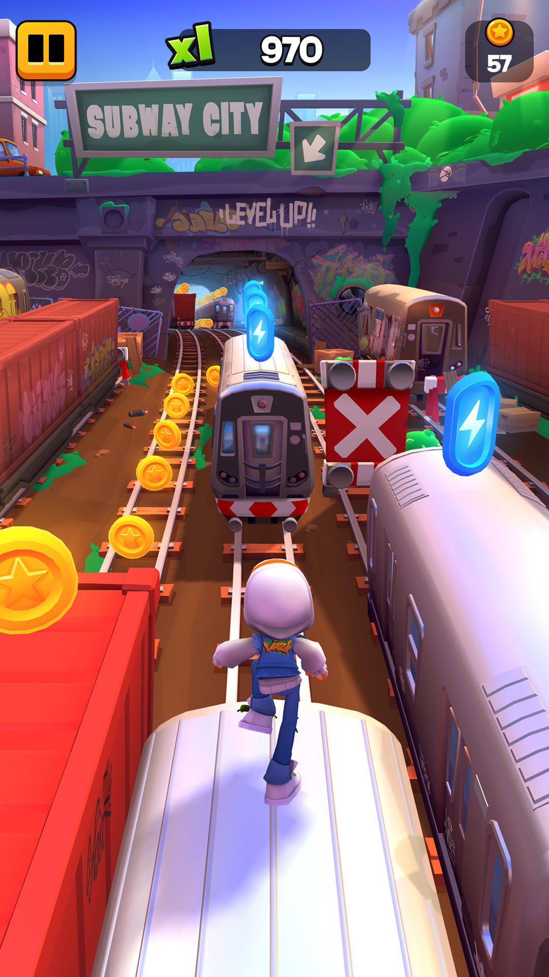 Скриншот игры Subway Surfers City