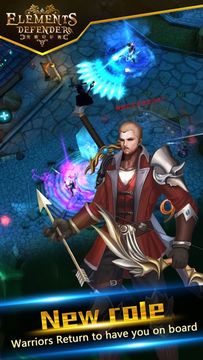 Elements Defender 3D Game Screenshot