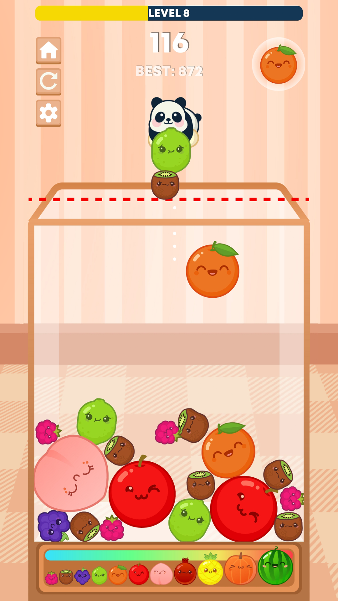 Watermelon Game: Panda Merge 게임 스크린 샷