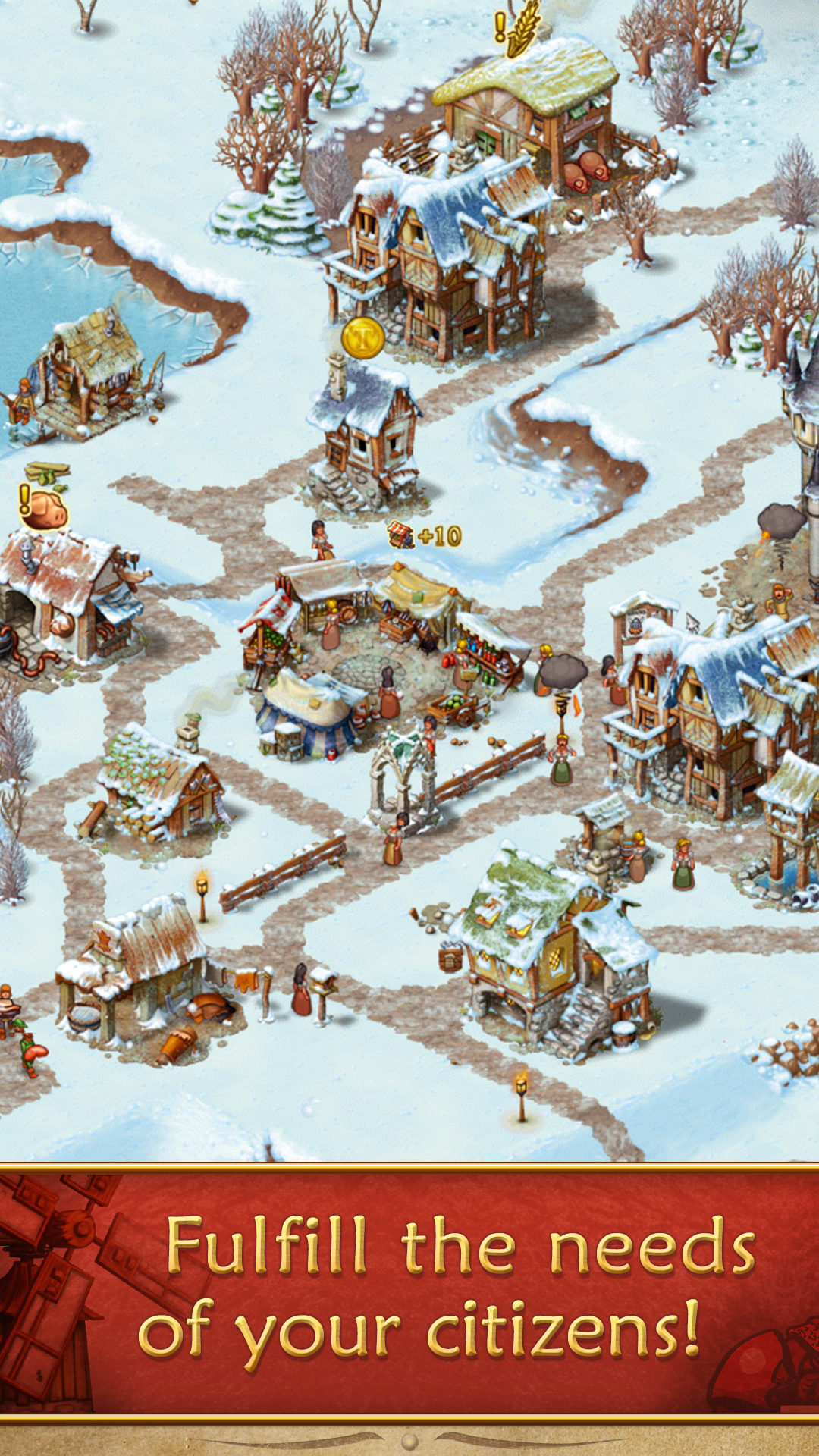 Screenshot of Townsmen