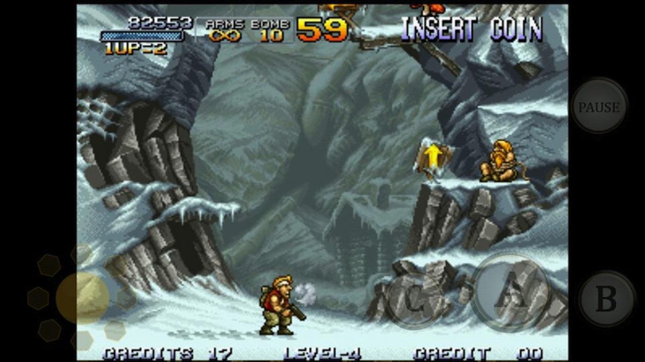 METAL SLUG ภาพหน้าจอเกม