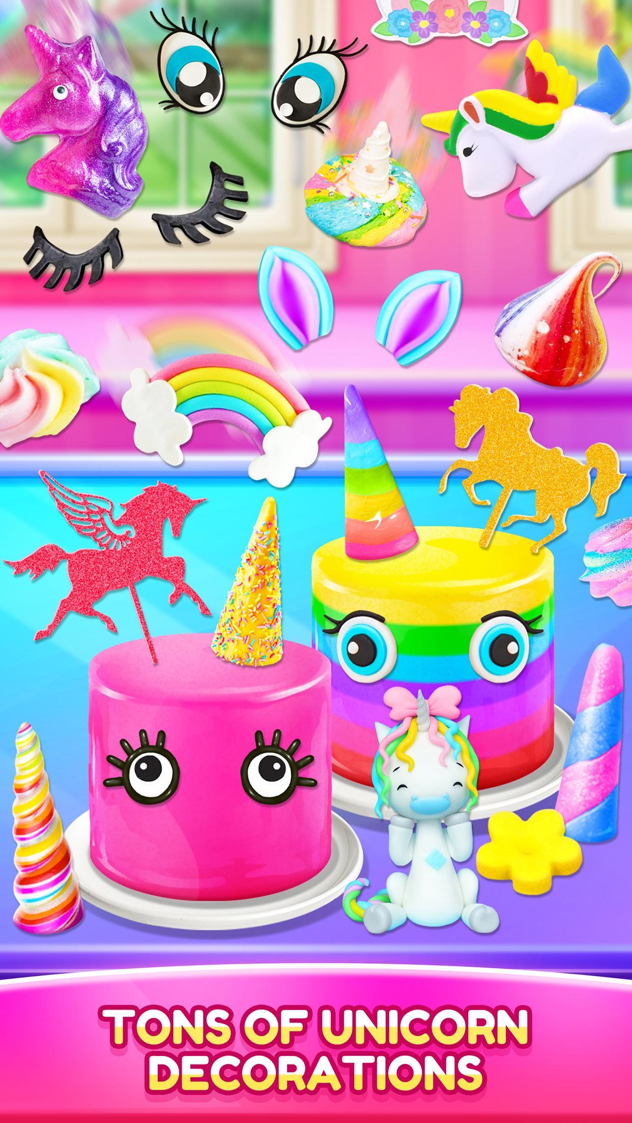 Screenshot of Unicorn Food - Cake Bakery