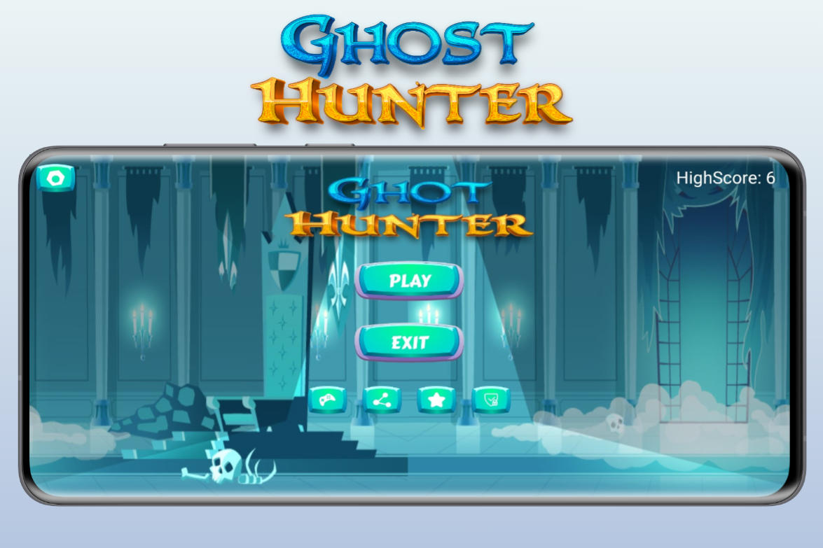 Ghost Hunter Game Screenshot