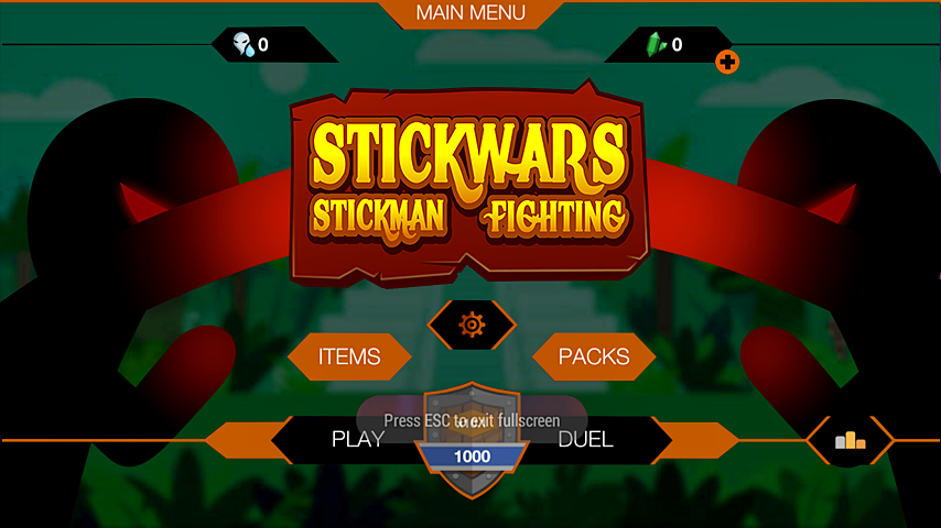 Infinity Stickwars  - Legend Fight Game Screenshot