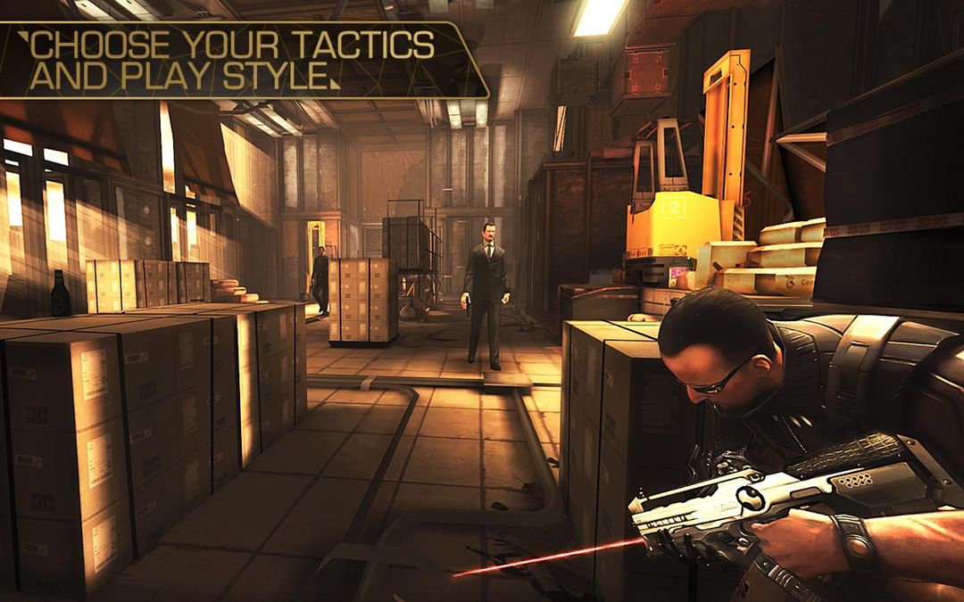 Deus Ex: The Fall ภาพหน้าจอเกม
