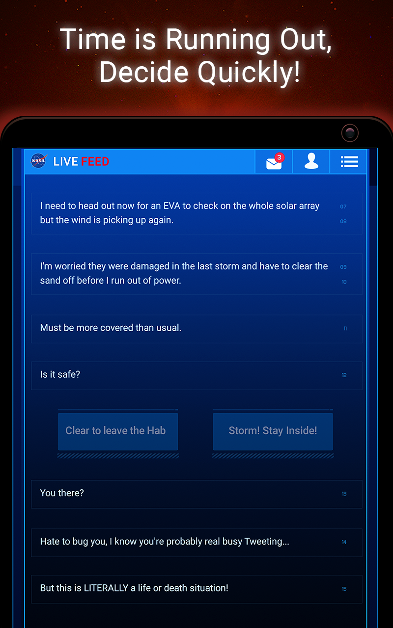 The Martian: Official Game ภาพหน้าจอเกม