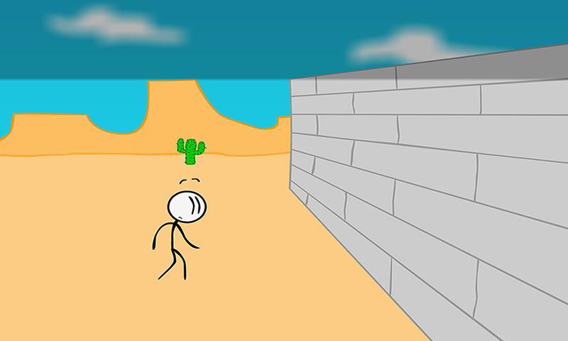 Stickman Breaking the Bank : Think out of the box screenshot game